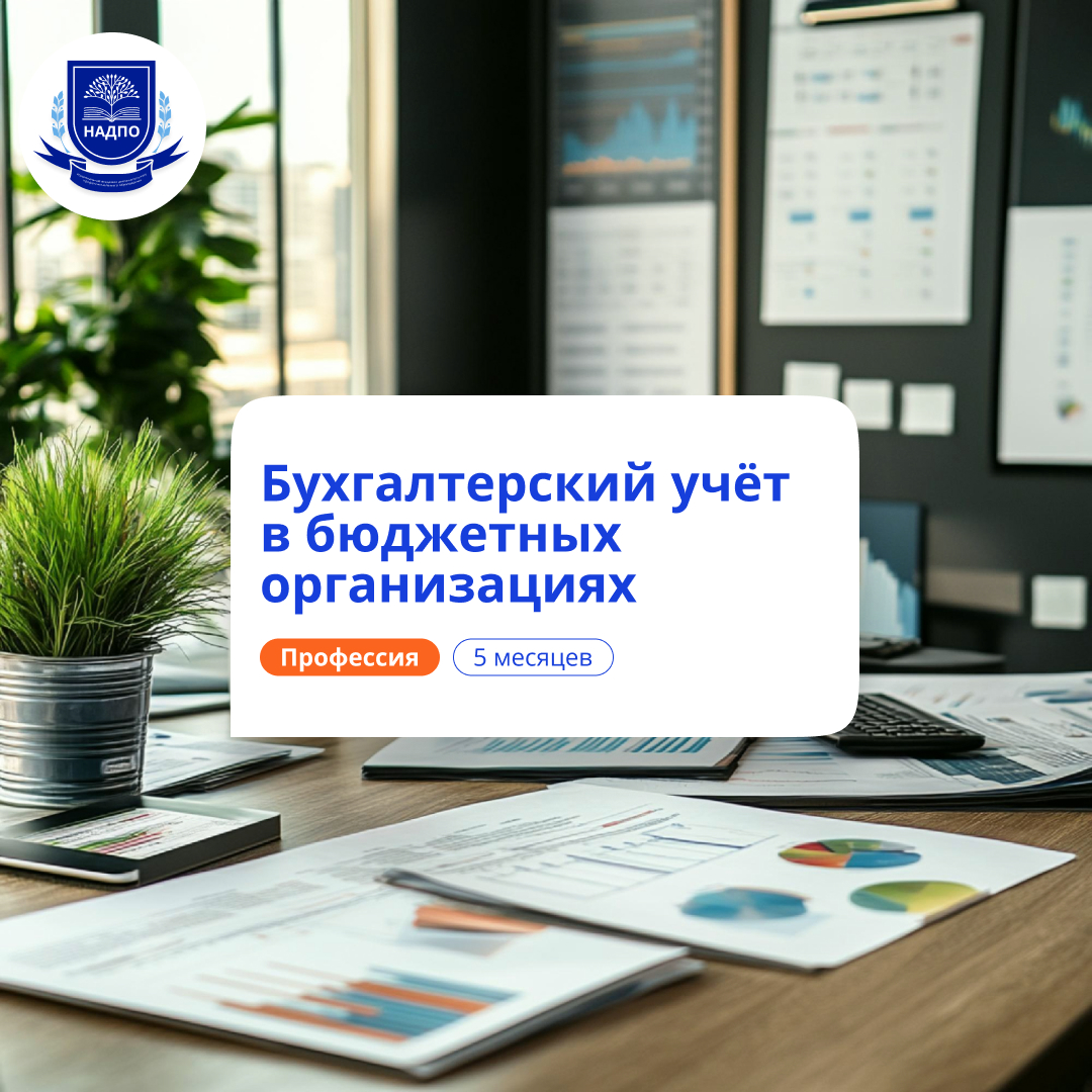 

Бухгалтер в бюджетных организациях. Курсы переподготовки