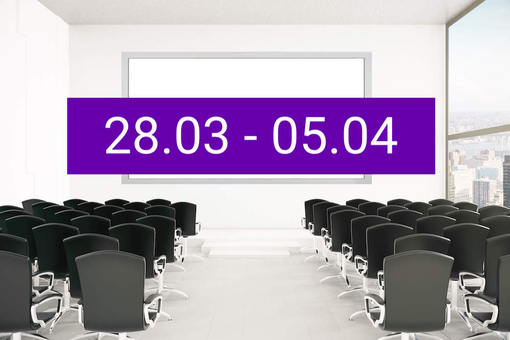 Нерабочая неделя 28.03-05.04